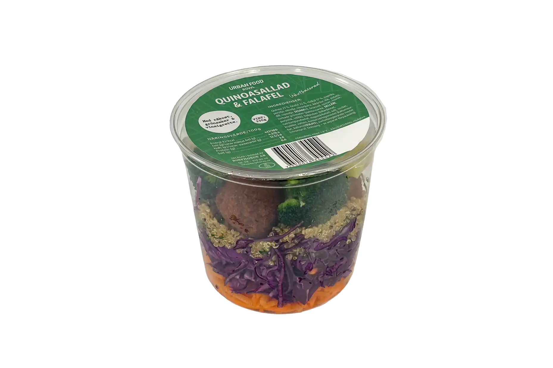 Urban Food Bowl Quinoasallad & Falafel