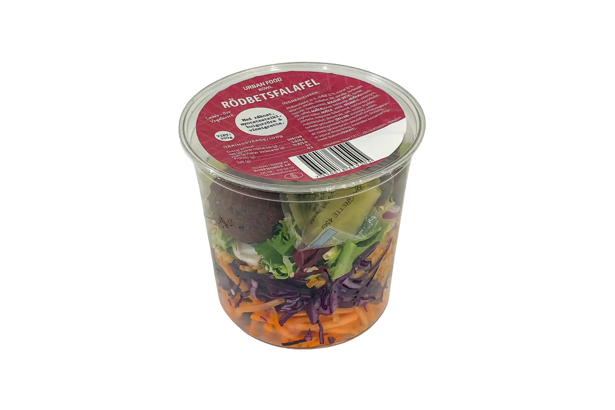 Urban Food Bowl Rödbetsfalafel