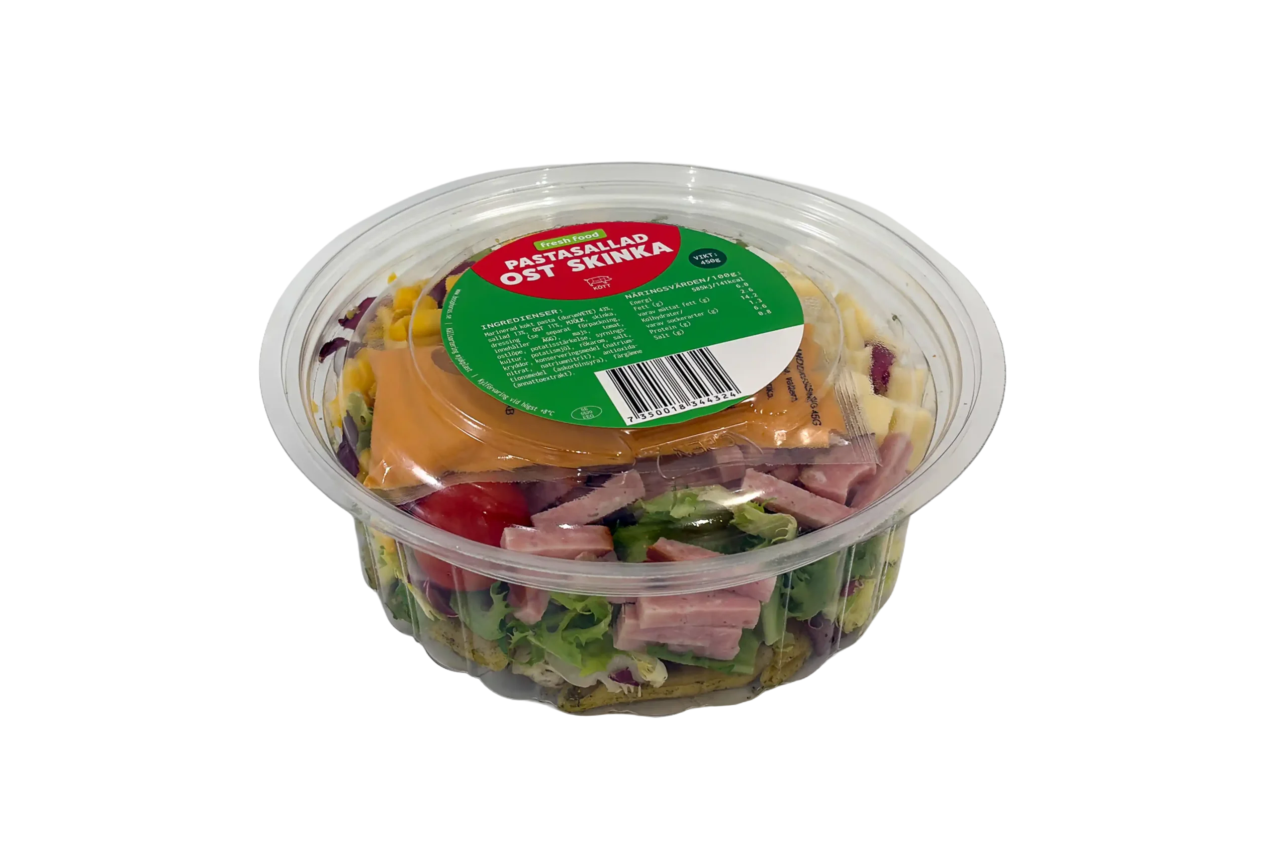 Fresh Food Pastasallad Ost och skinka