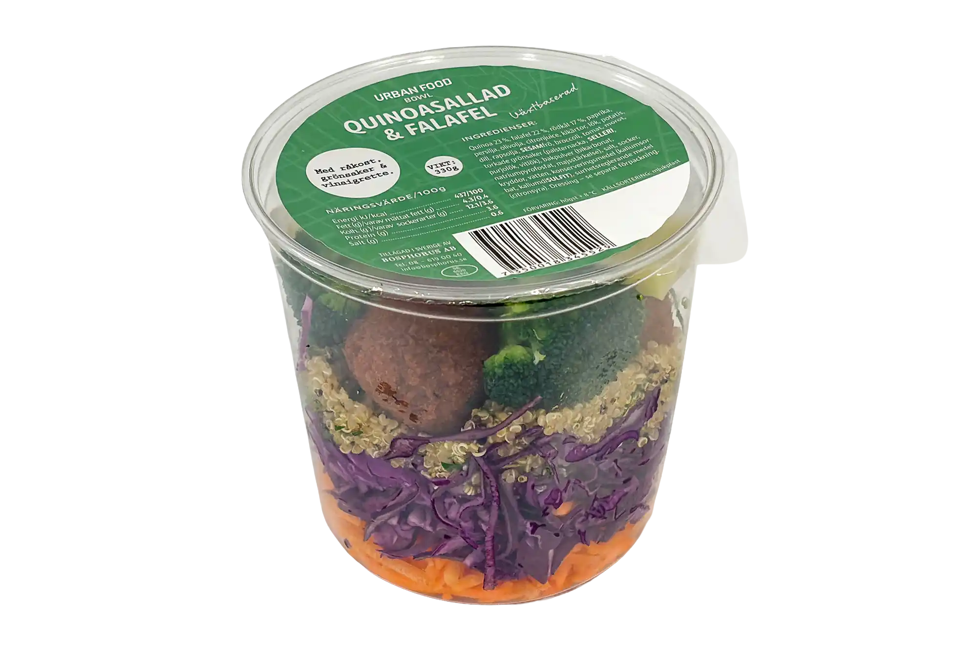 Urban Food Bowl Quinoasallad & falafel