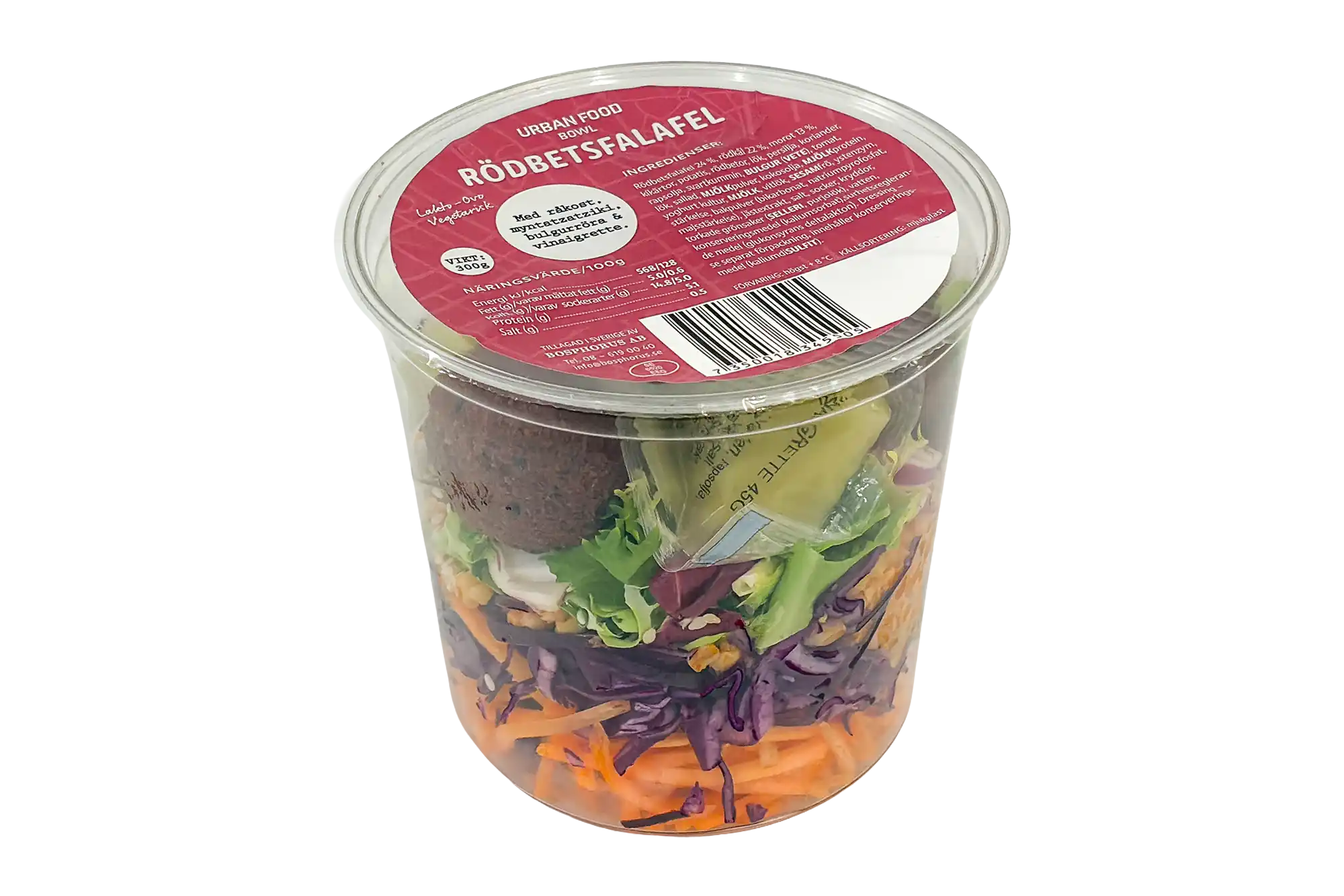 Urban food Bowl Rödbetsfalafel